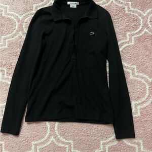 Lacoste Classic Black Polo Shirt